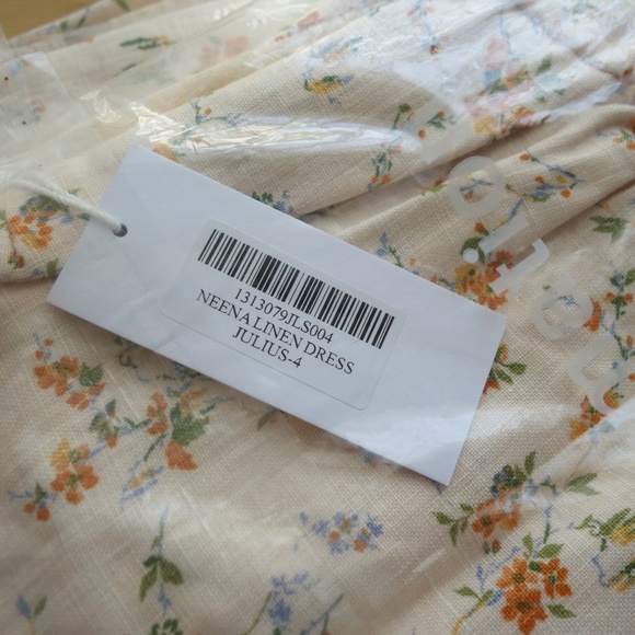 Reformation Neena Linen Dress - Julius - Picture 12 of 13